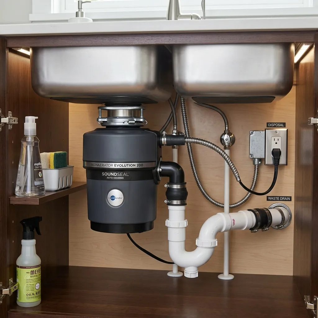 Garbage Disposal Repair Plumber in Maine