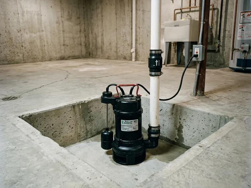 Sump Pump Installation Plumber in Maine